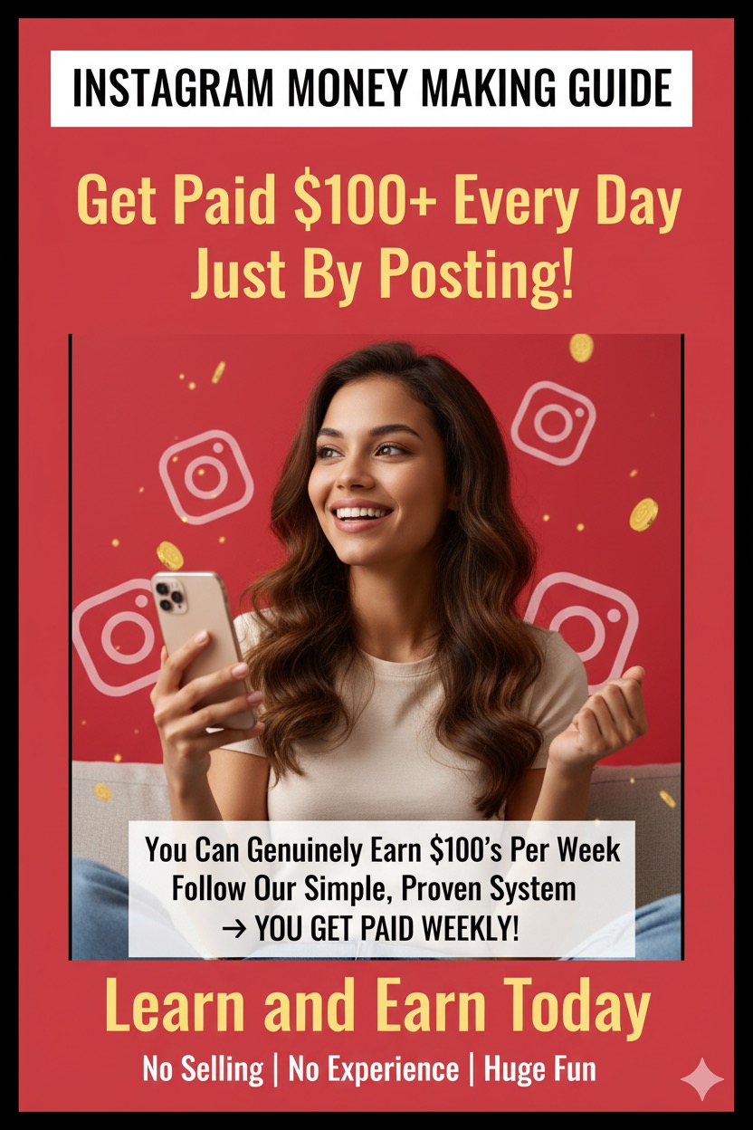 Instagram Money Making Guide Book Cover